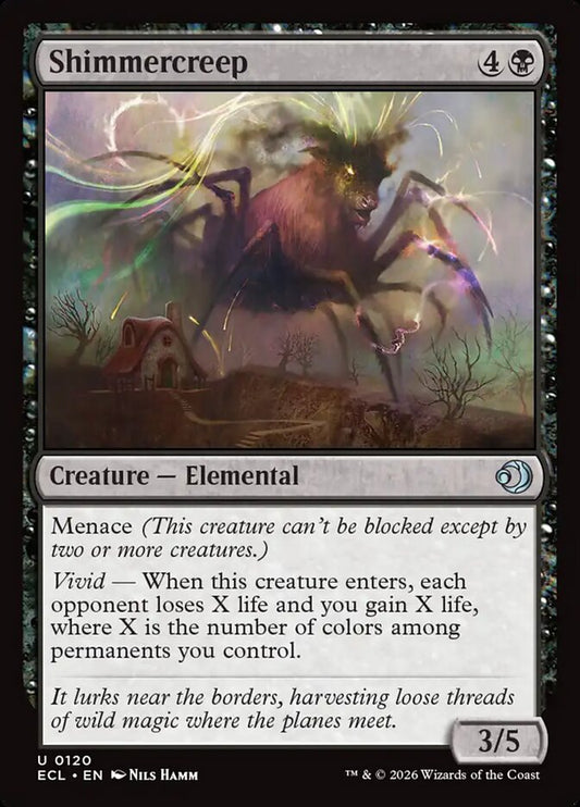 Shimmercreep 120 (Lorwyn Eclipsed)  - Foil