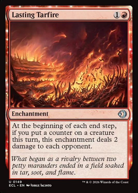 Lasting Tarfire 149/273 (Lorwyn Eclipsed)  - Foil