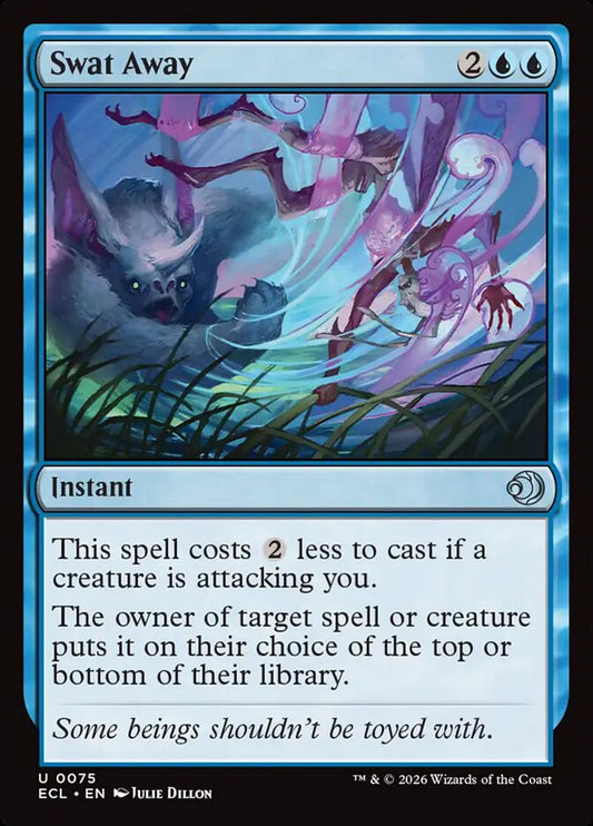 Swat Away 75/273 (Lorwyn Eclipsed)  - Foil