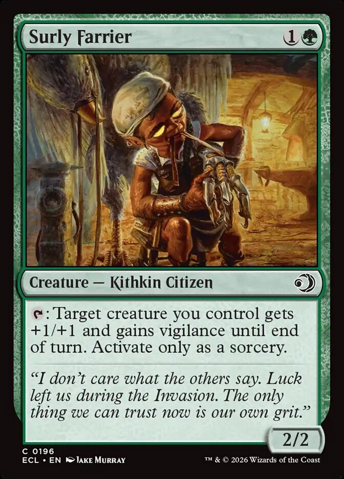 Surly Farrier (Lorwyn Eclipsed)  - undefined