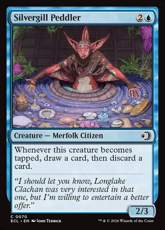 Silvergill Peddler 70/273 (Lorwyn Eclipsed)  - Foil