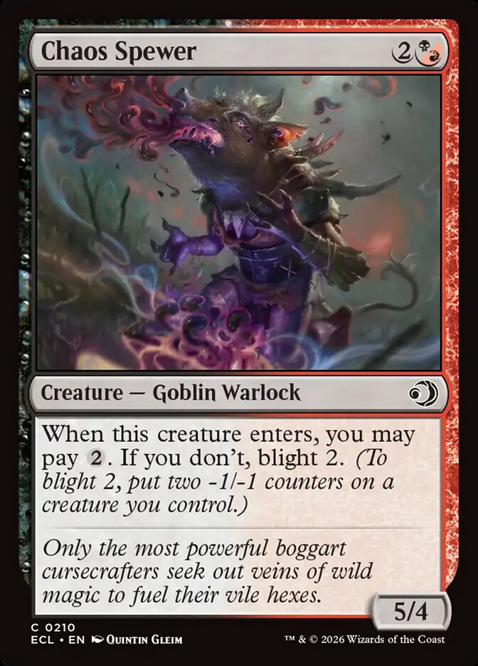 Chaos Spewer (Lorwyn Eclipsed)  - undefined