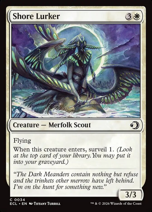Shore Lurker 34/273 (Lorwyn Eclipsed)  - Foil