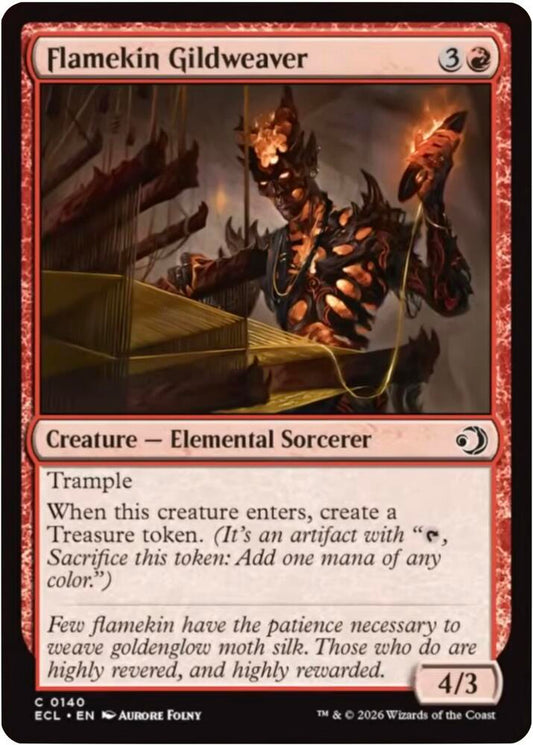 Flamekin Gildweaver 140 (Lorwyn Eclipsed)  - Foil