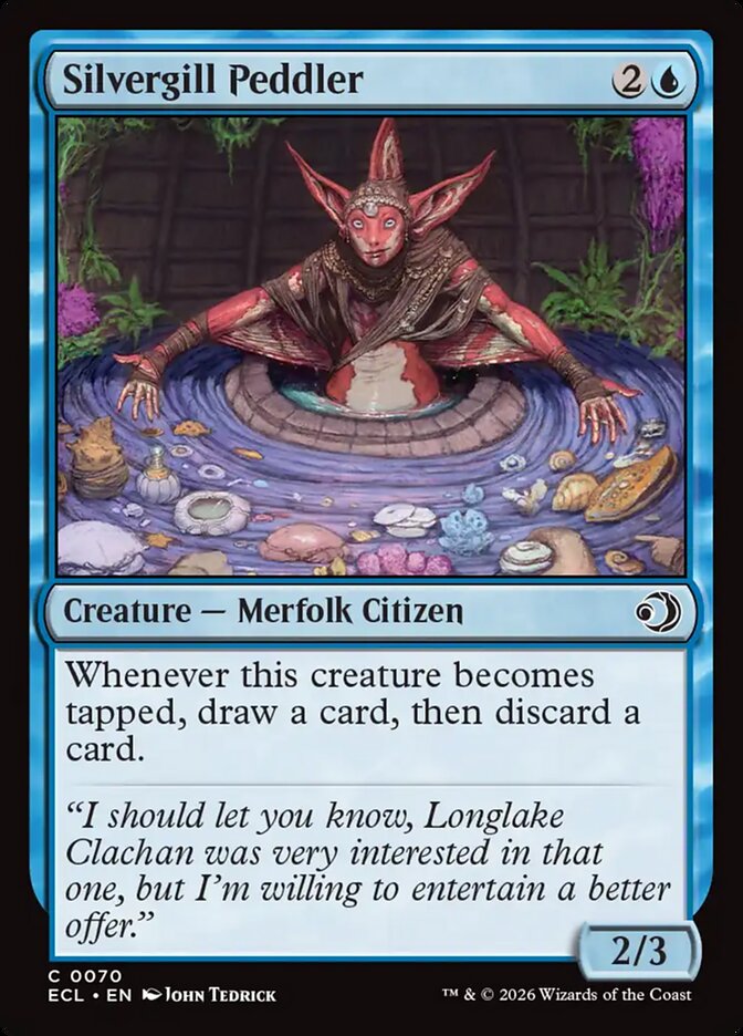 Silvergill Peddler (Lorwyn Eclipsed)  - undefined