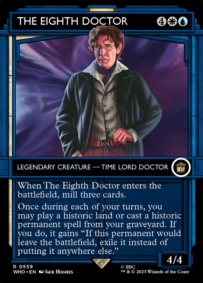 The Eighth Doctor 559 (Universes Beyond: Doctor Who)  - Showcase