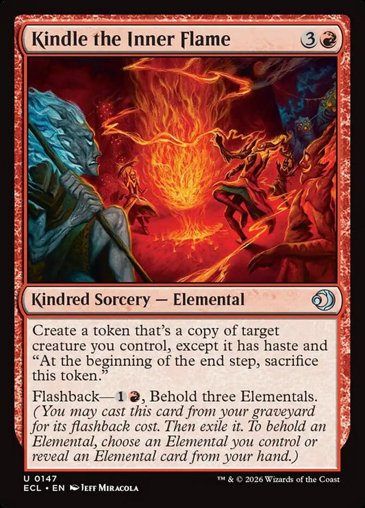 Kindle the Inner Flame 147/273 (Lorwyn Eclipsed)  - Foil