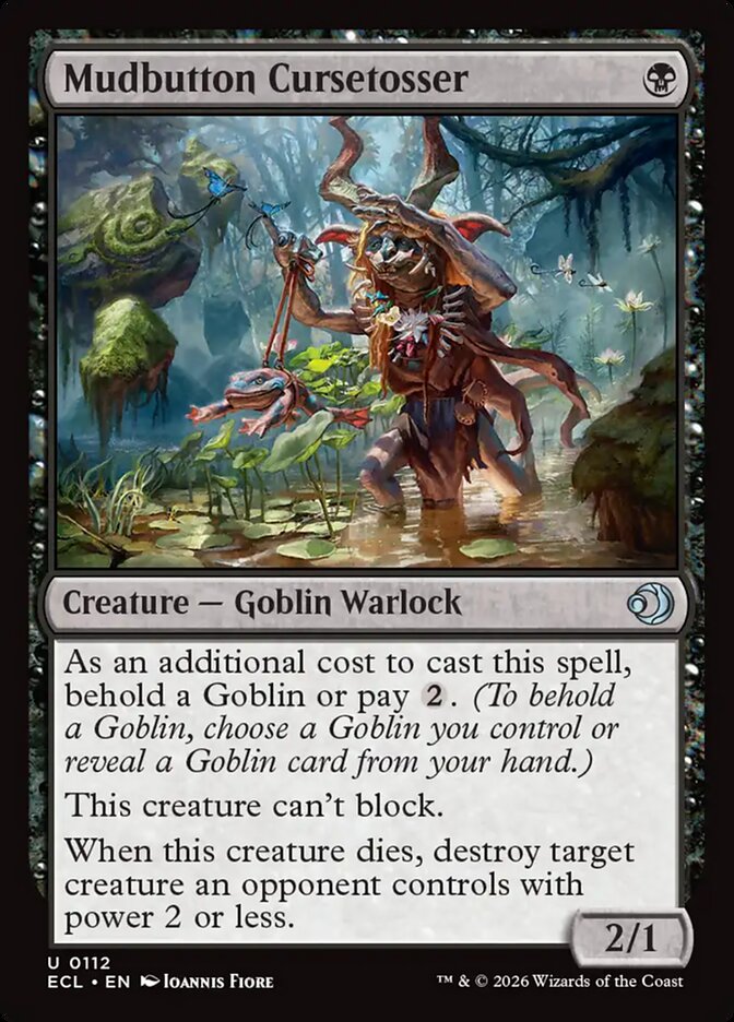 Mudbutton Cursetosser (Lorwyn Eclipsed)  - undefined