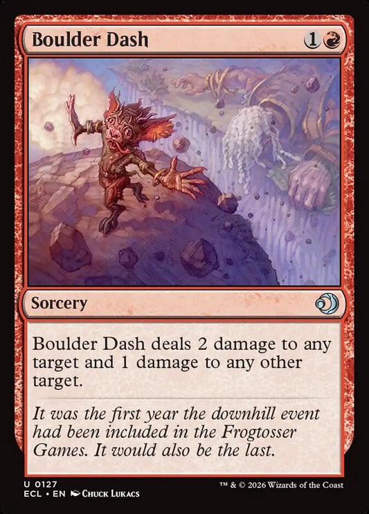 Boulder Dash 127 (Lorwyn Eclipsed)  - Foil