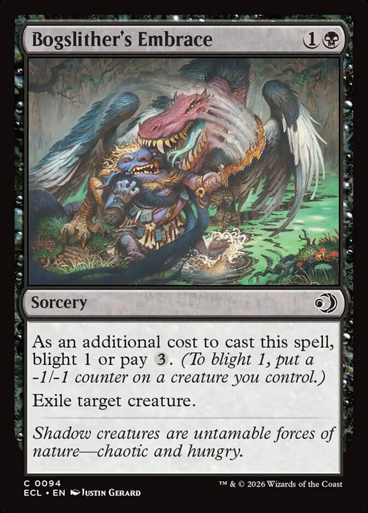 Bogslither's Embrace 94/273 (Lorwyn Eclipsed)  - Foil