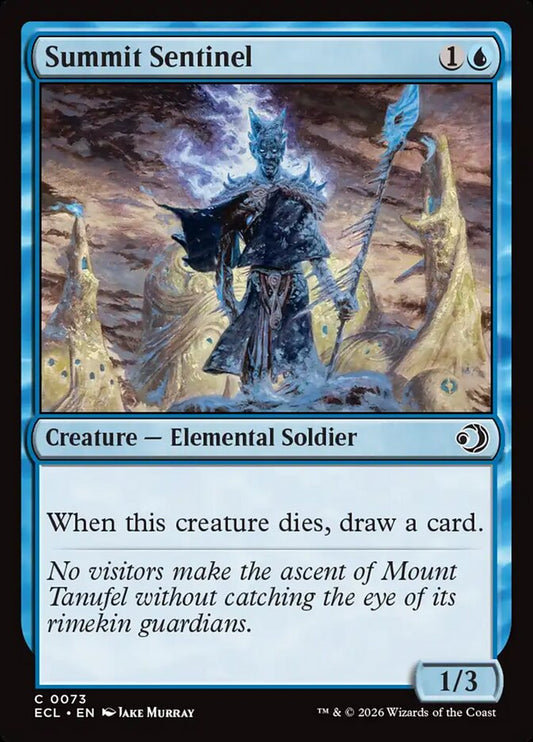 Summit Sentinel 73/273 (Lorwyn Eclipsed)  - Foil