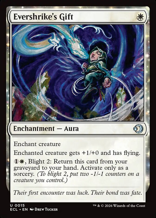 Evershrike's Gift 15/273 (Lorwyn Eclipsed)  - Foil