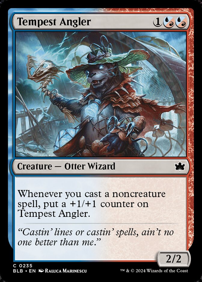 Tempest Angler 235 (Bloomburrow) 