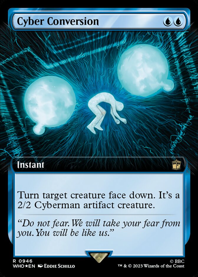 Cyber Conversion 946/331 (Universes Beyond: Doctor Who)  - Extended Art Surge Foil