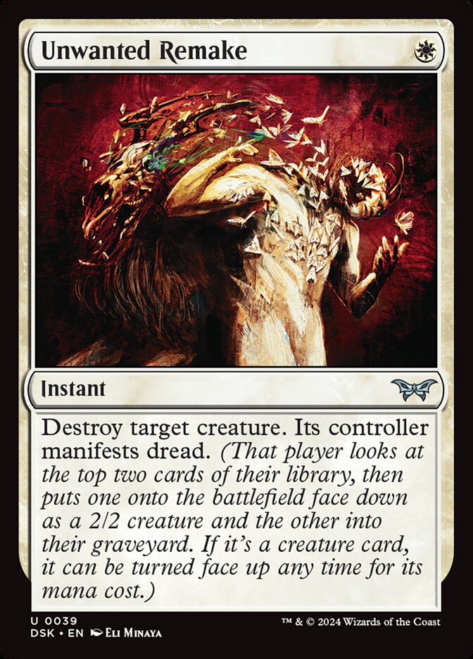 Unwanted Remake 39/286 (Duskmourn: House of Horror)  - Foil