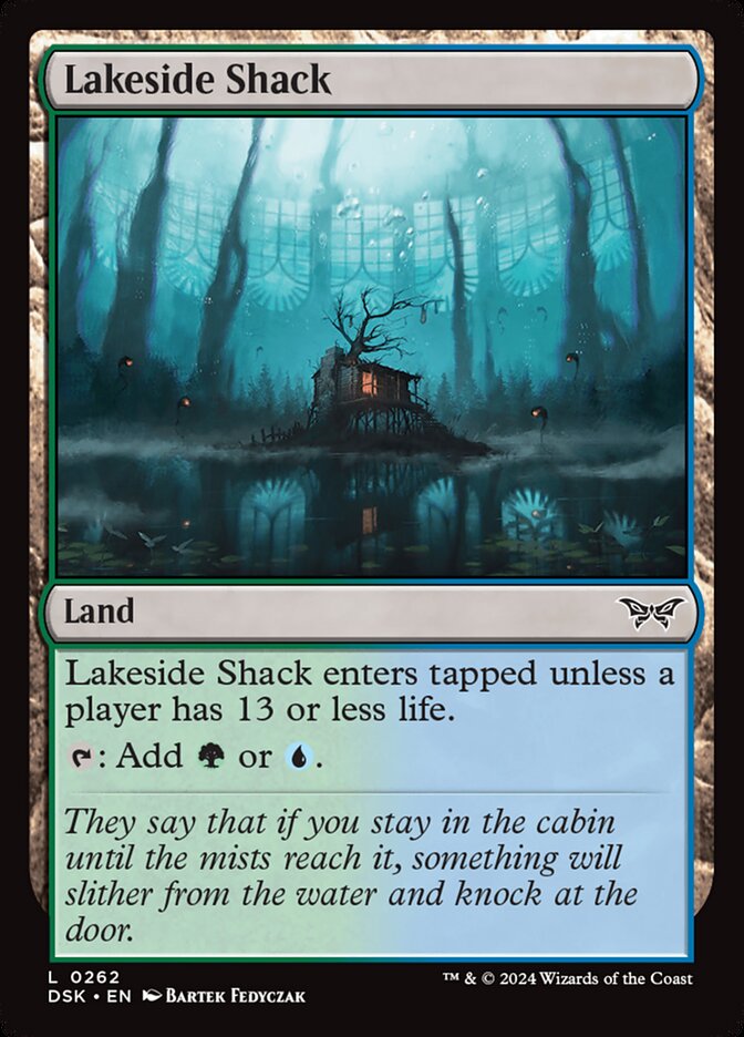 Lakeside Shack 262/286 (Duskmourn: House of Horror)  - Foil