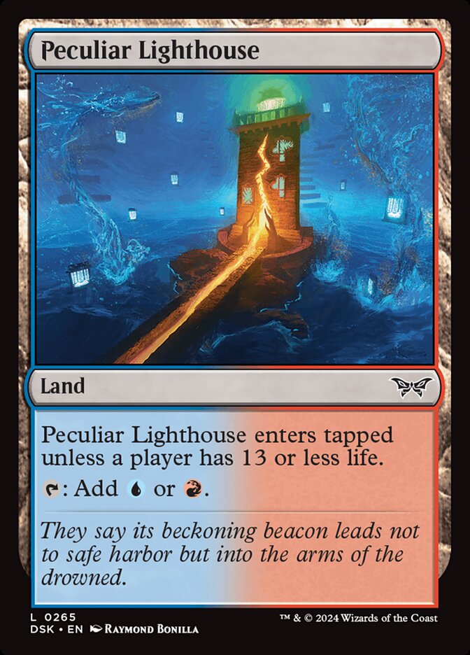 Peculiar Lighthouse 265/286 (Duskmourn: House of Horror) 