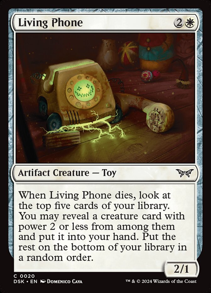 Living Phone 20/286 (Duskmourn: House of Horror)  - Foil
