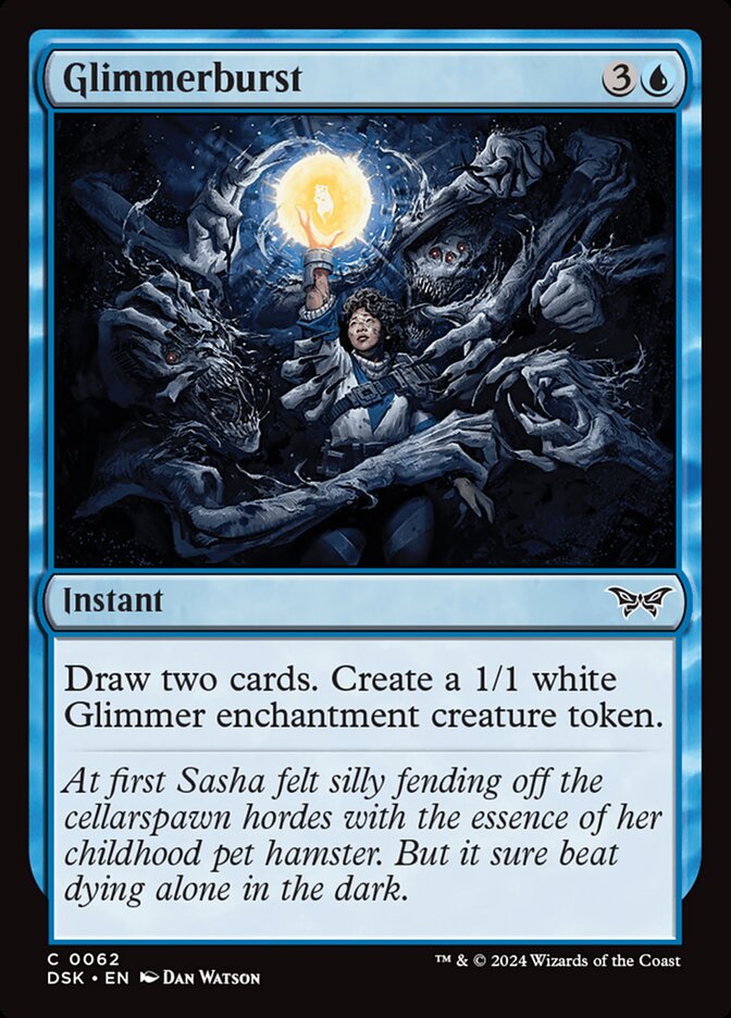 Glimmerburst 62/286 (Duskmourn: House of Horror)  - Foil