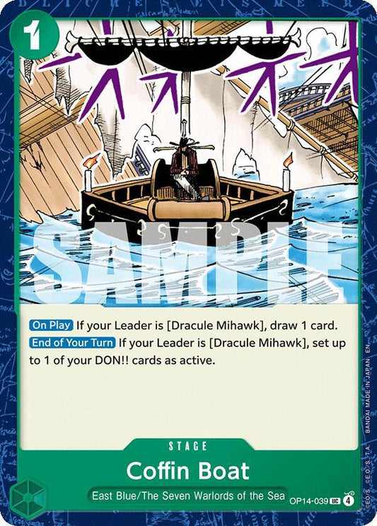 Coffin Boat OP14-039 (The Azure Sea's Seven) 
