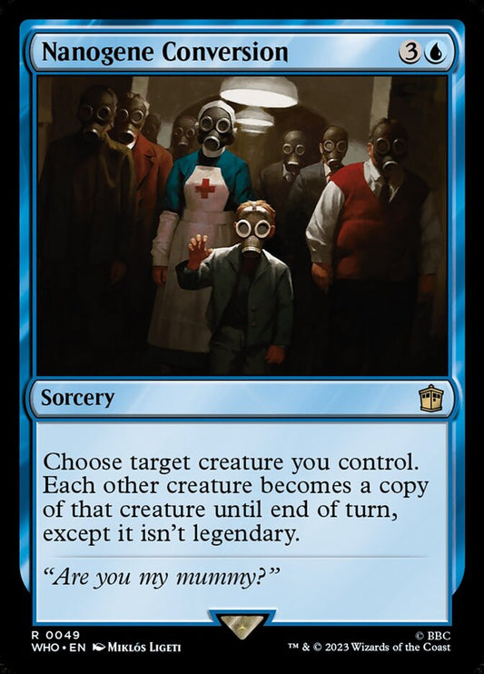 Nanogene Conversion 49/331 (Universes Beyond: Doctor Who)  - Foil