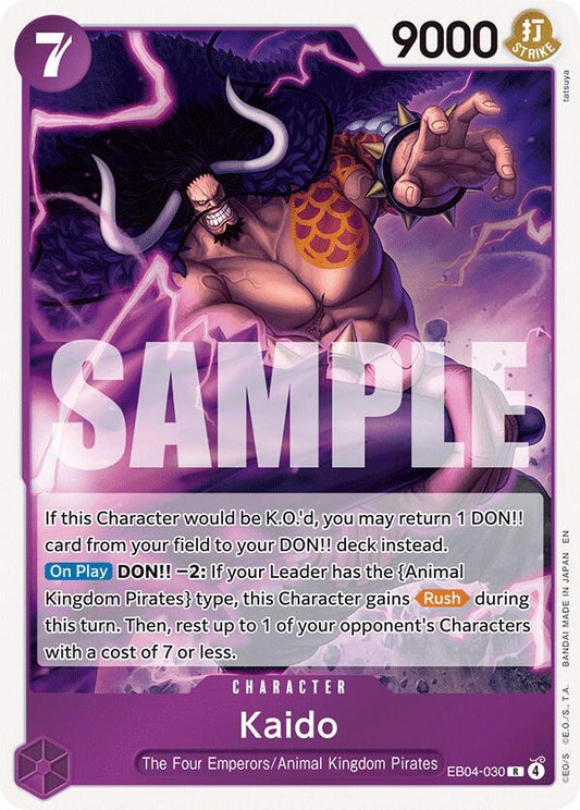 Kaido EB04-030 (The Azure Sea's Seven)  - Foil