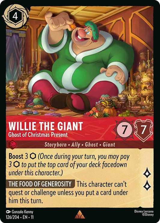 Willie the Giant Ghost of Christmas Present (Winterspell) 