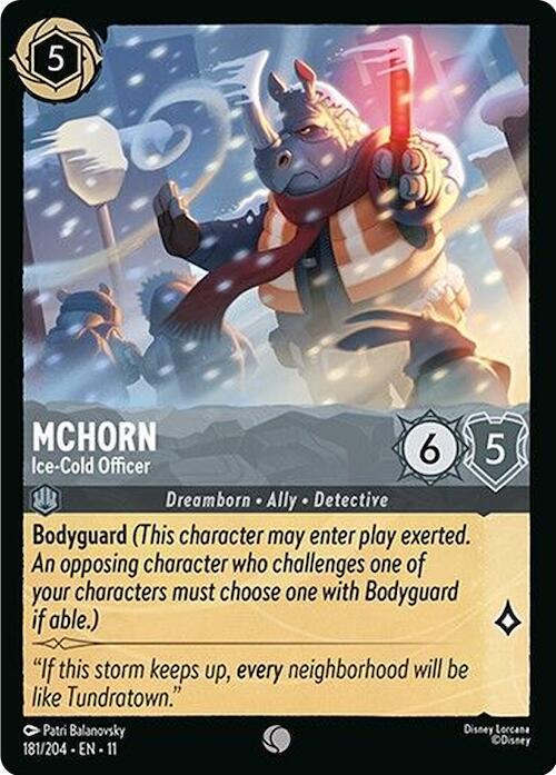 McHorn Ice Cold Officer (Winterspell)  - Cold Foil