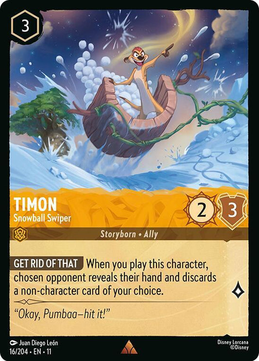Timon Snowball Swiper (Winterspell) 