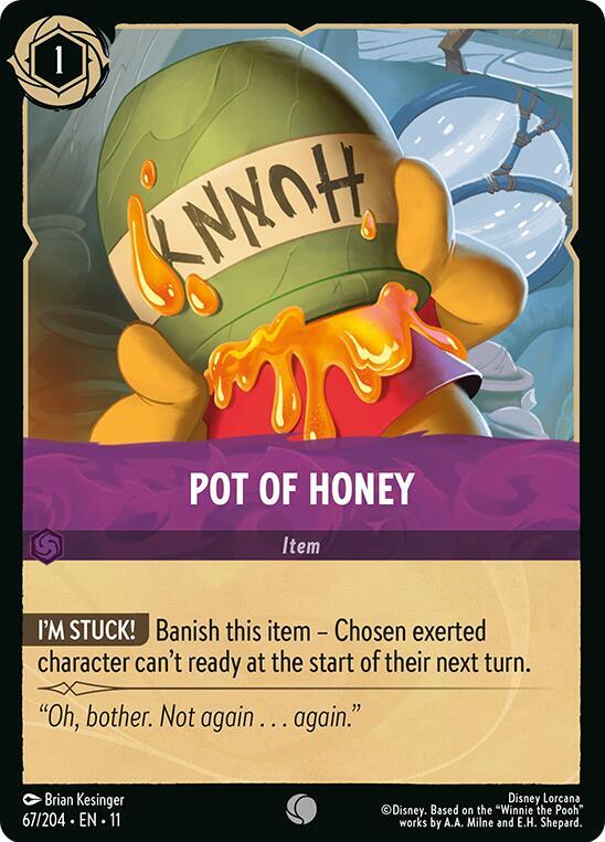 Pot of Honey (Winterspell)  - Cold Foil