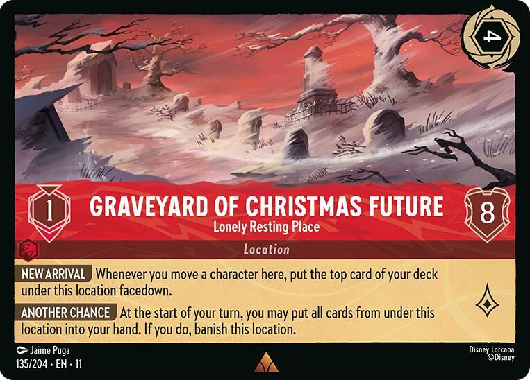 Graveyard of Christmas Future Lonely Resting Place (Winterspell) 