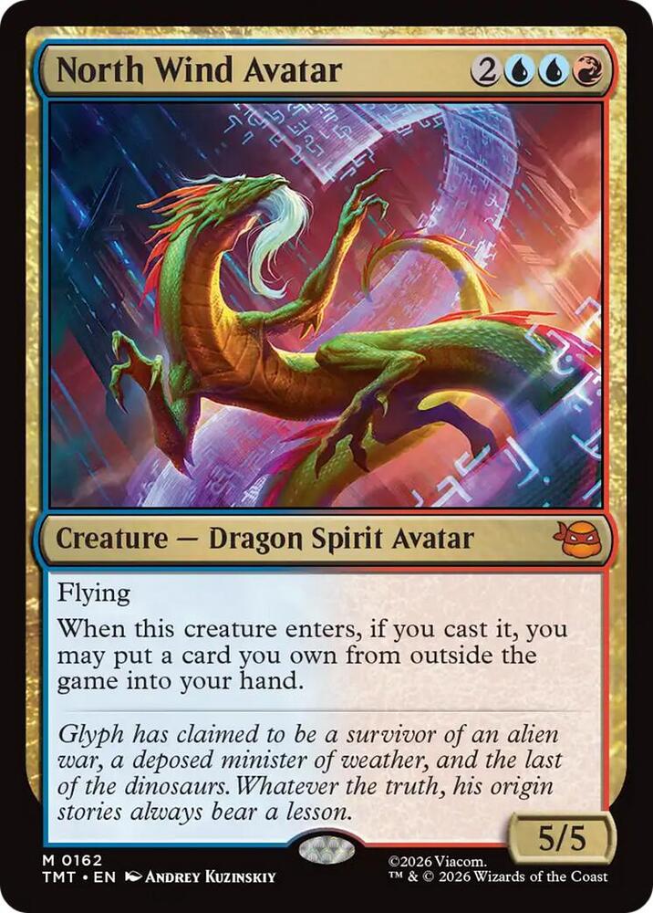 North Wind Avatar 162/190 (Teenage Mutant Ninja Turtles)  - Foil