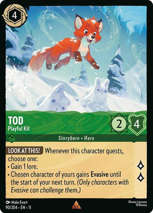 Tod, Playful Kit 90/204 (Winterspell)  - Cold Foil