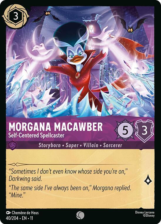 Morgana Macawber Self Centered Spellcaster (Winterspell)  - Cold Foil