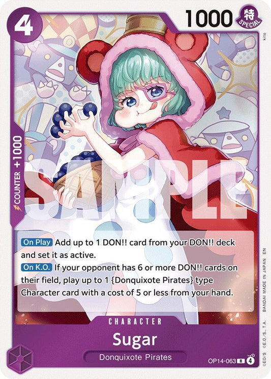 Sugar OP14-063 (The Azure Sea's Seven)  - Foil