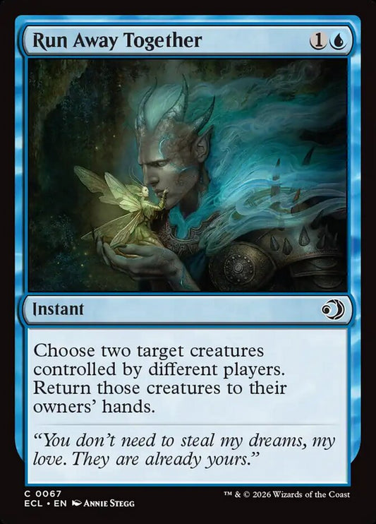 Run Away Together 67/273 (Lorwyn Eclipsed)  - Foil