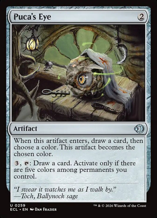 Puca's Eye 259/273 (Lorwyn Eclipsed)  - Foil