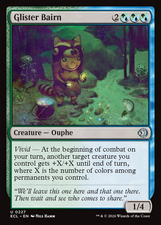 Glister Bairn 227 (Lorwyn Eclipsed)  - Foil