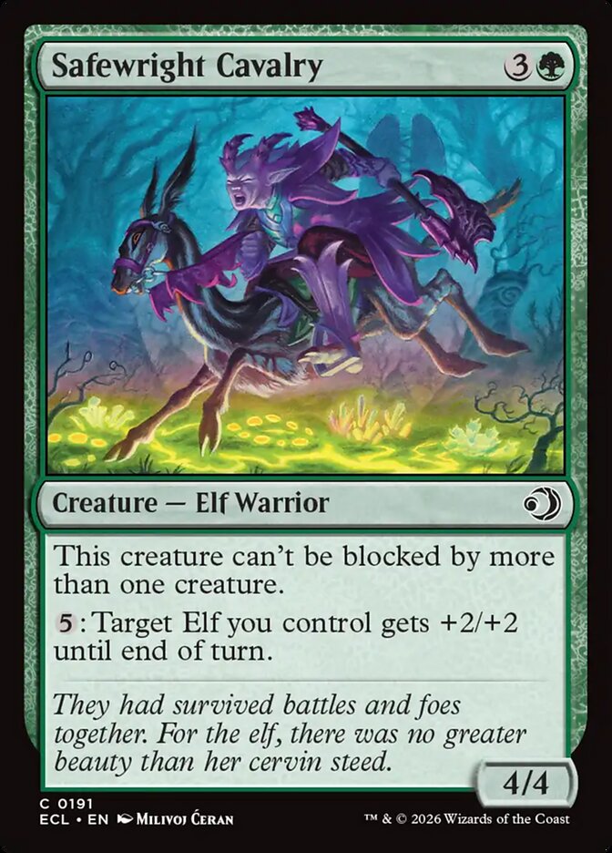 Safewright Cavalry (Lorwyn Eclipsed)  - undefined
