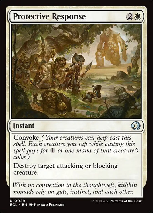 Protective Response 29 (Lorwyn Eclipsed)  - Foil
