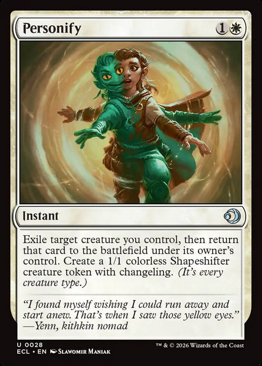 Personify 28 (Lorwyn Eclipsed)  - Foil