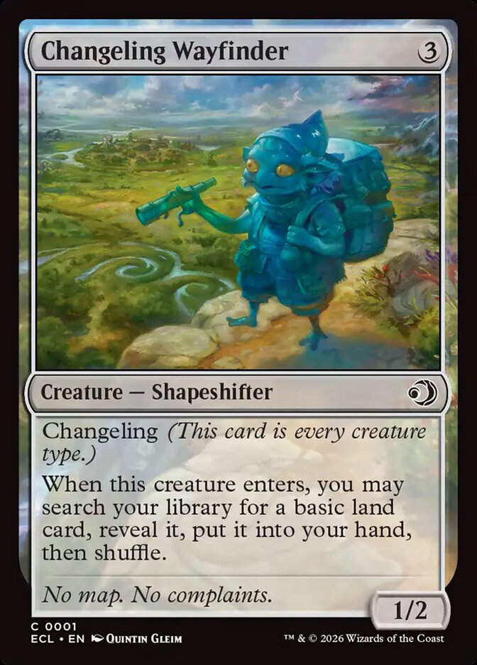 Changeling Wayfinder (Lorwyn Eclipsed)  - undefined