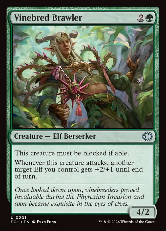 Vinebred Brawler (Lorwyn Eclipsed)  - undefined