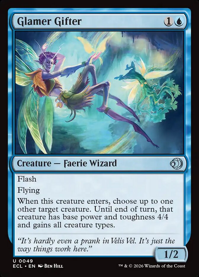 Glamer Gifter (Lorwyn Eclipsed)  - undefined