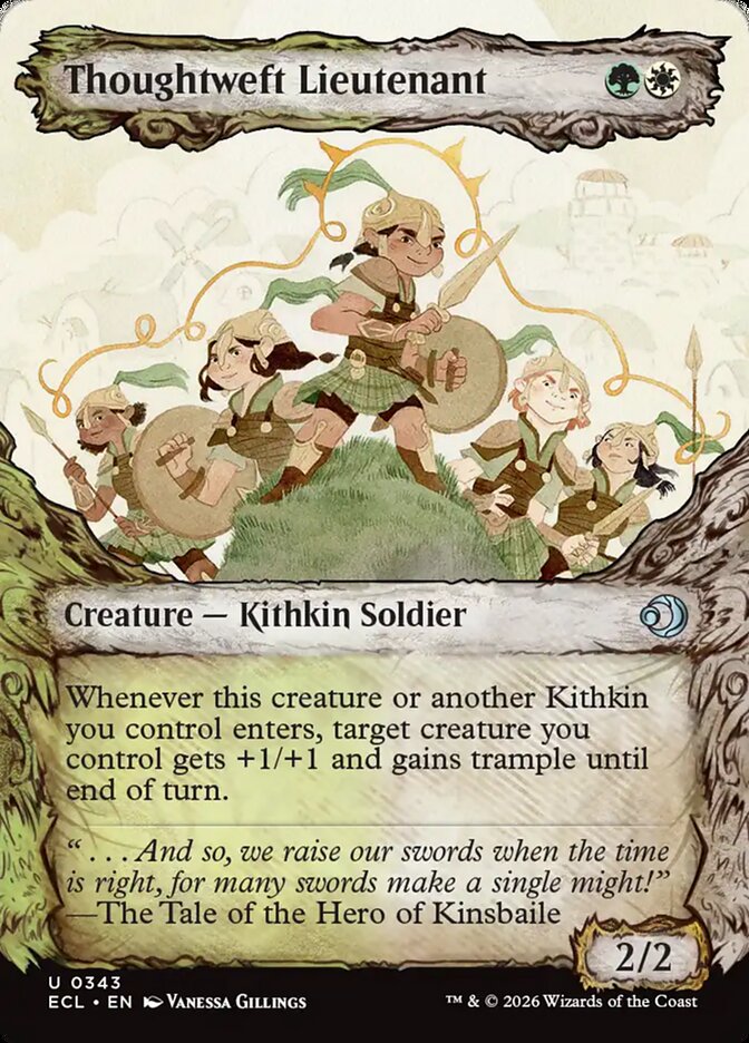 Thoughtweft Lieutenant (Lorwyn Eclipsed)  - undefined