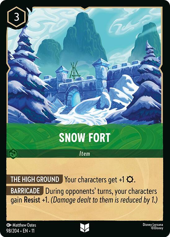 Snow Fort (Winterspell)  - Cold Foil