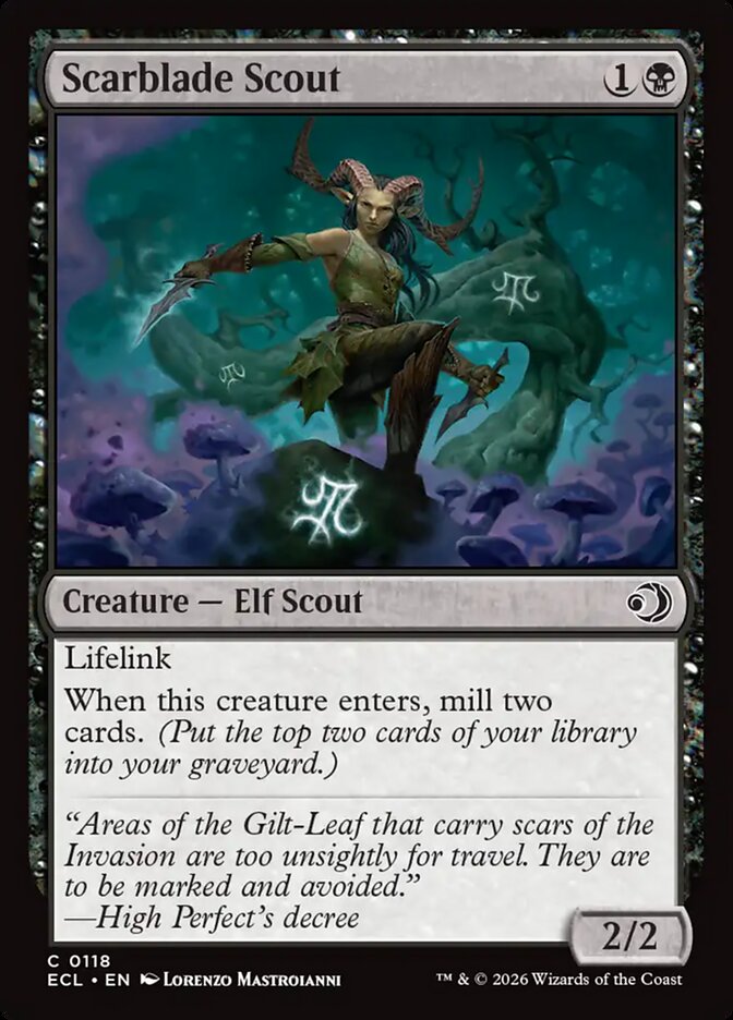 Scarblade Scout (Lorwyn Eclipsed)  - undefined