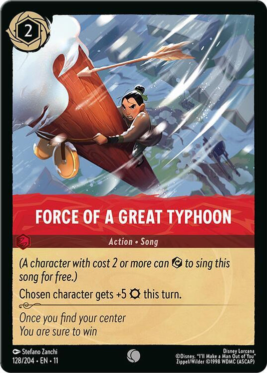 Force of a Great Typhoon 128/204 (Winterspell) 