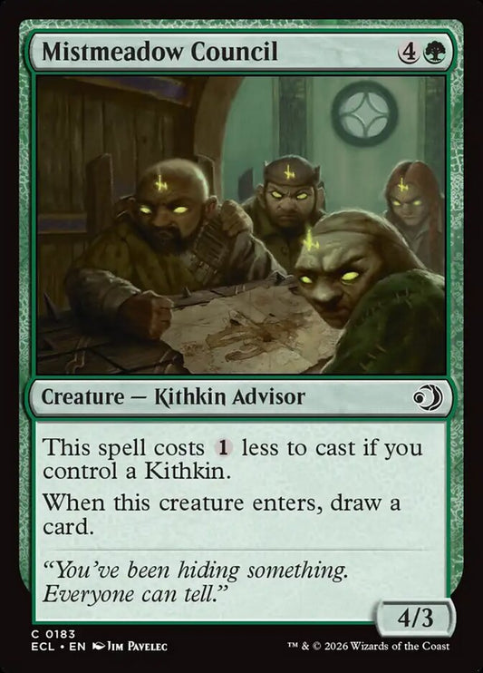 Mistmeadow Council 183 (Lorwyn Eclipsed)  - Foil