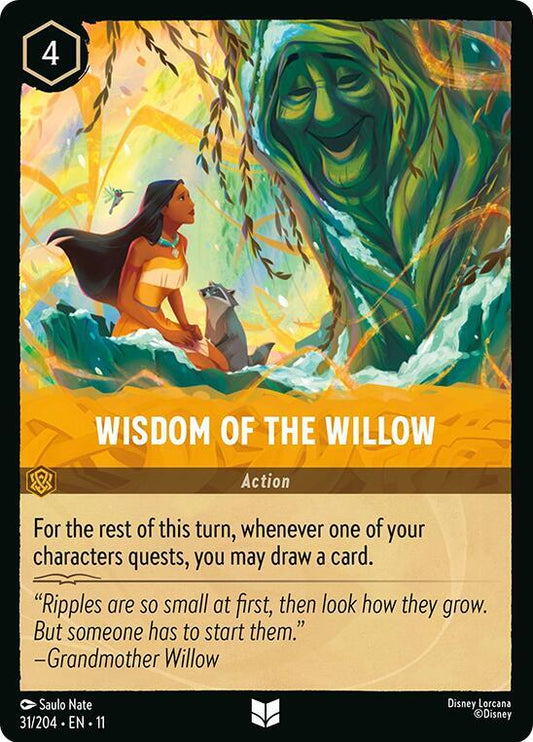 Wisdom of the Willow 31/204 (Winterspell)  - Cold Foil